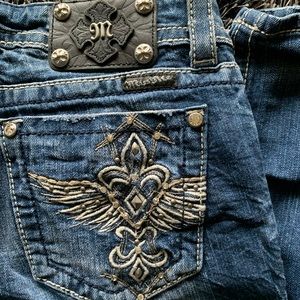 MissMe size 28 straight jeans